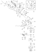 Page M Diagram and Parts List for YM90 41ADY90C401 Yard Man Trimmer